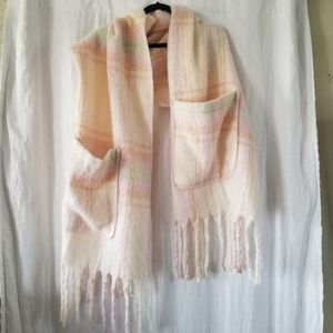 World Market | Cozy Pastel Fringe Scarf
